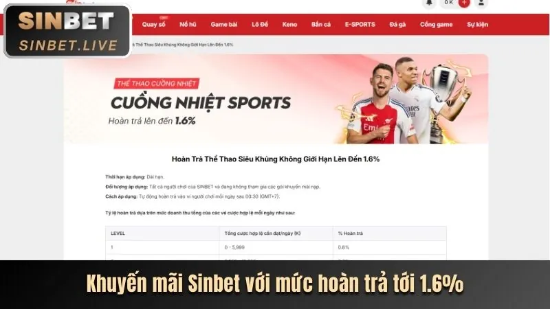 Hoàn trả cược Cat88